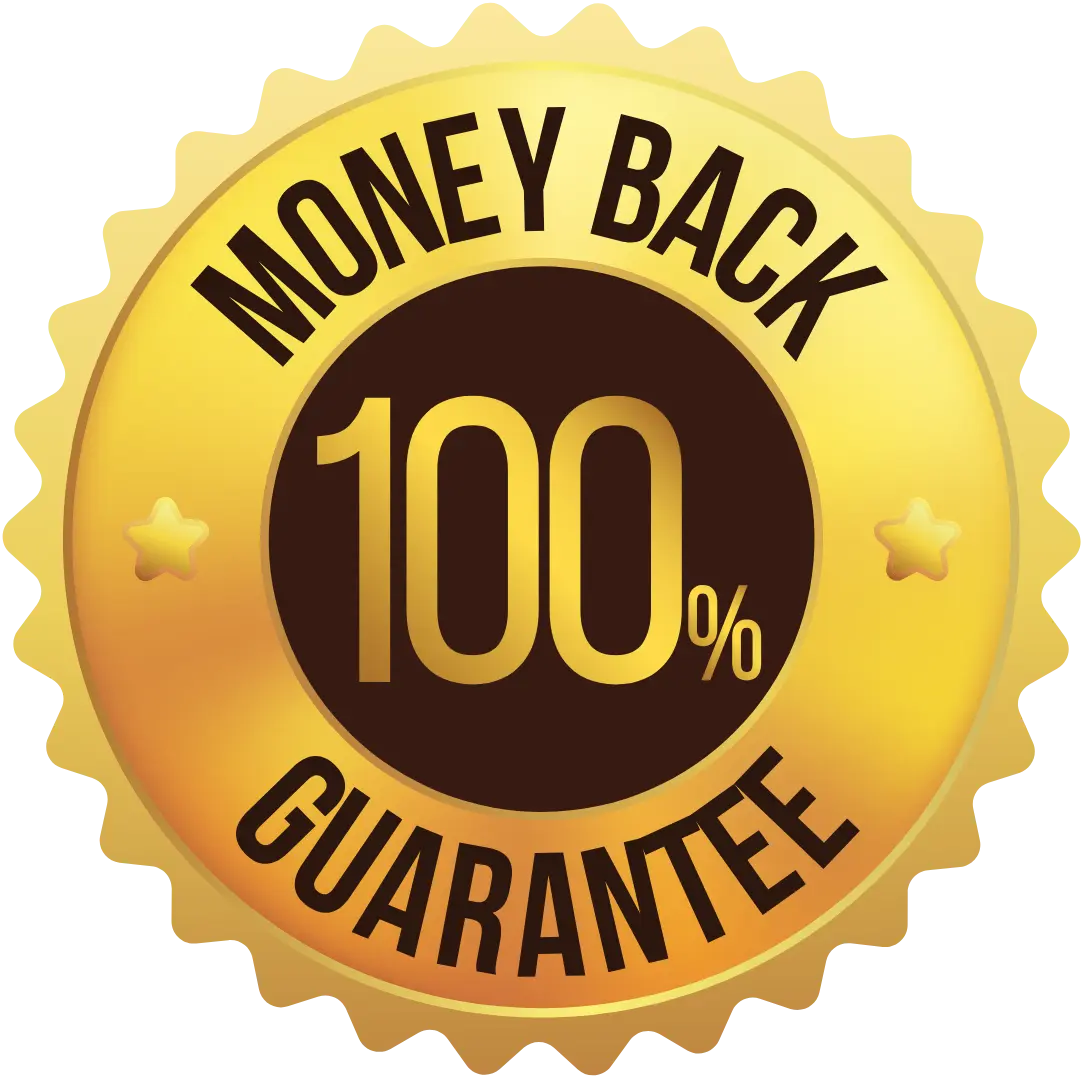 Tonic Greens guarantee badge